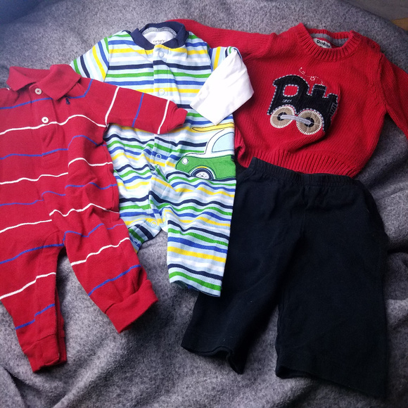 Ralph Lauren, Oshkosh B'gosh Playsuits & Outfit - Picture 1 of 8
